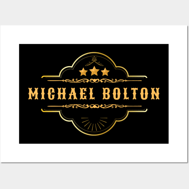 Michael bolton Wall Art by 2 putt duds